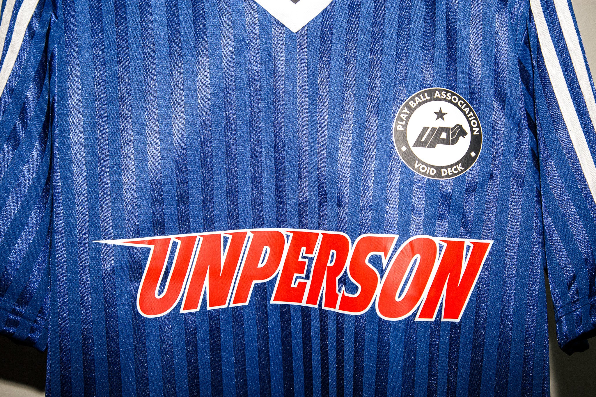 Contrast Striped Soccer Jersey