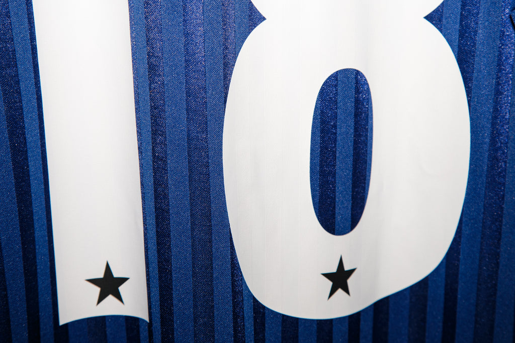 Contrast Striped Soccer Jersey