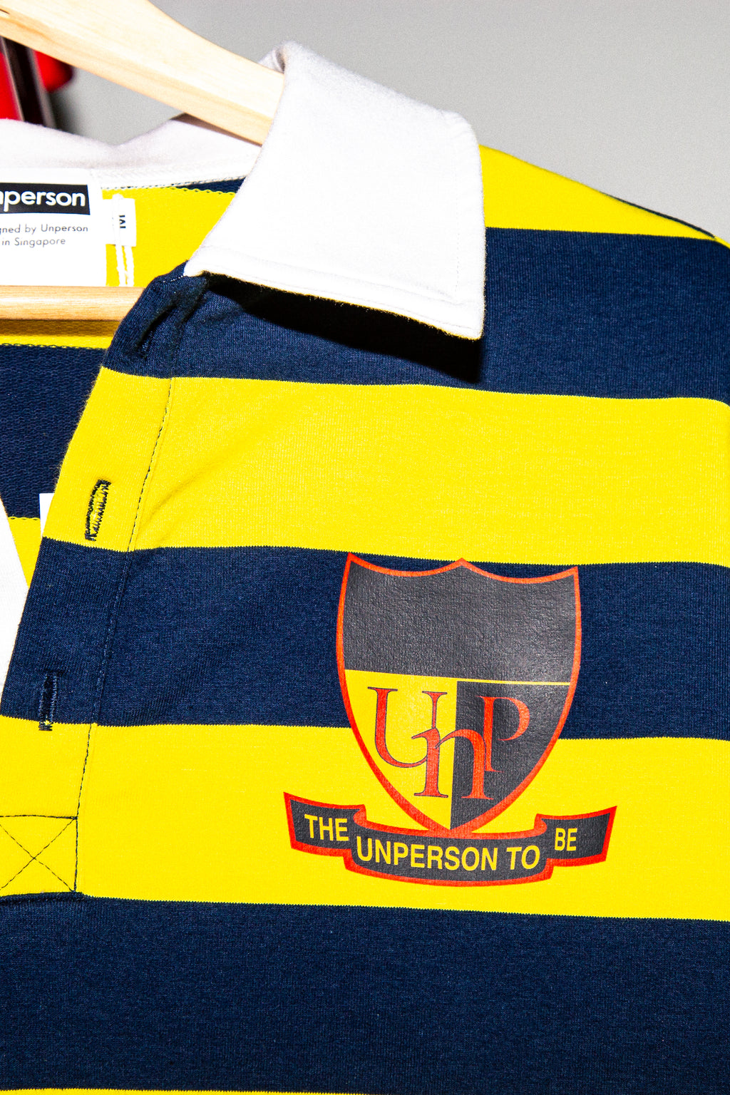 Collegiate Striped Rugby Top