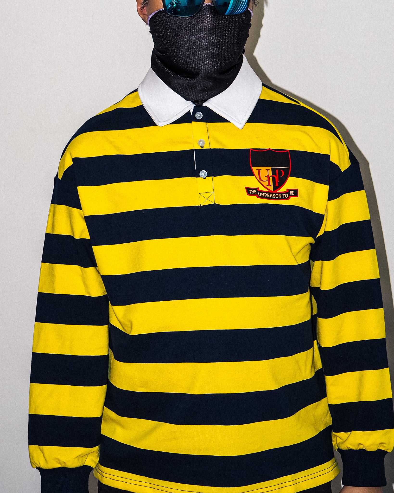 Collegiate Striped Rugby Top