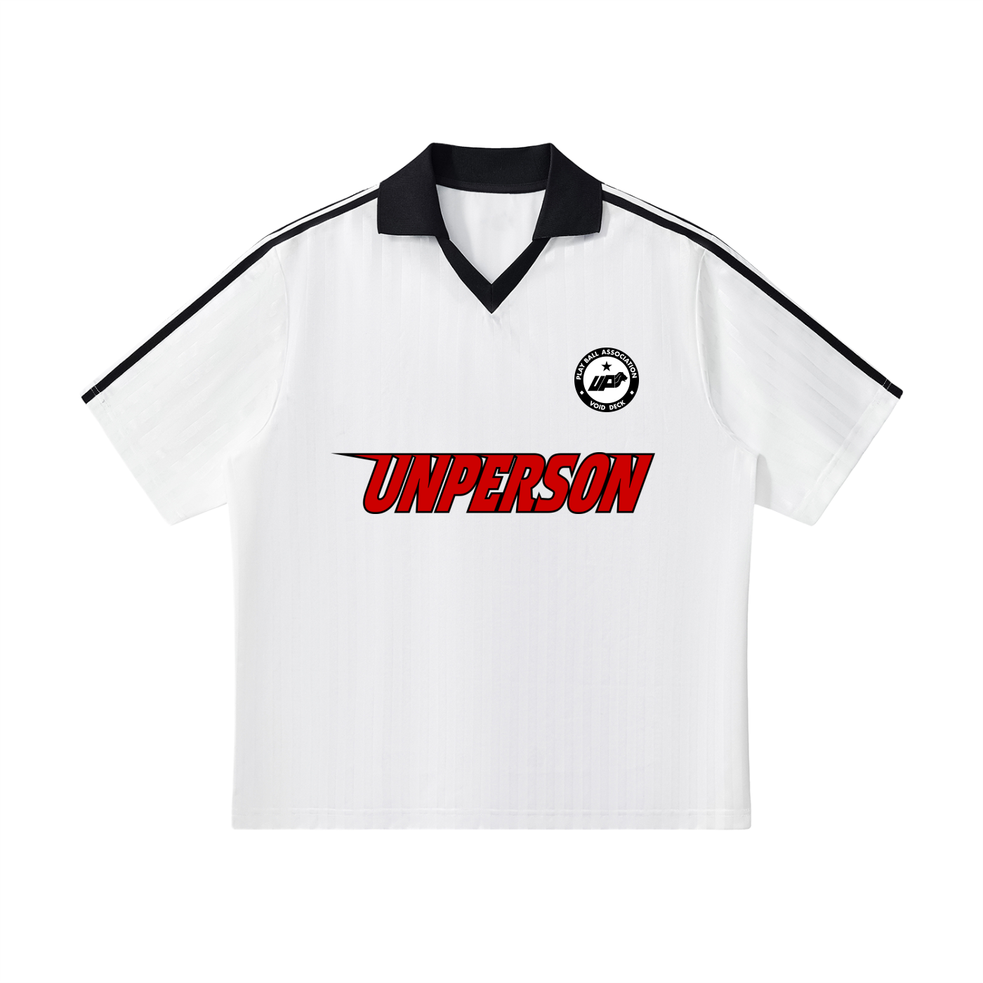 Contrast Striped Soccer Jersey